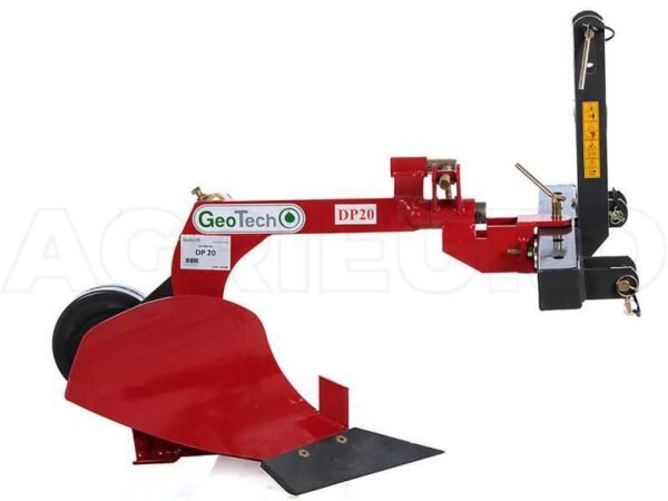 Geotech DP20 enkelschaar tractorploeg met versterkte structuur