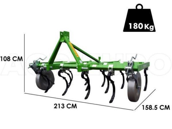 Bomet Dorado veercultivator – 14 tanden – Werkbreedte 210 cm