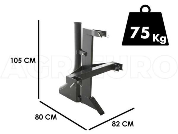Blackstone B-RP 80 tractor gemonteerde landbouwafvoer – 1 tand