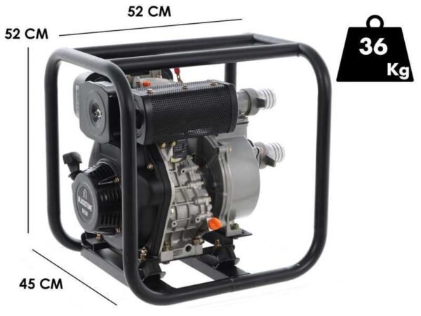 Blackstone BD 5000 thermische motorpomp 50 mm aansluitingen – 2 inch – zelf aanzuigend – 5,5 pk – Euro 5 diesel