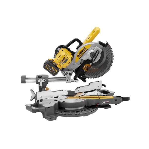 DEWALT 250mm XR FLEXVOLT 54V 3Ah radiale verstekzaag – DCS727T2