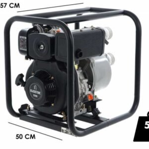 Blackstone BD 8000 thermische motorpomp 80 mm aansluitingen – 3 inch – zelf aanzuigend – 6 pk – Euro 5 diesel