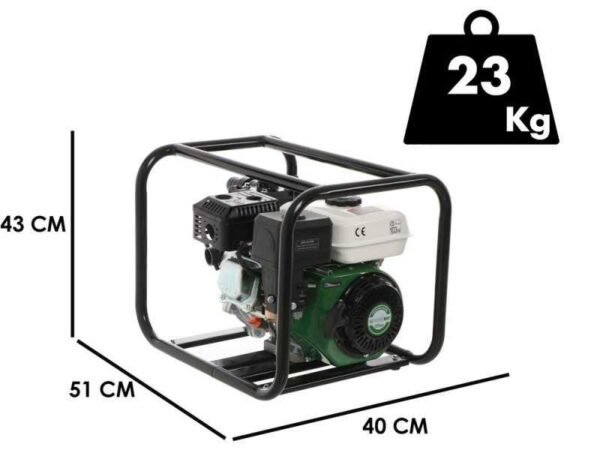 Greenbay GB-HPWP 40 thermische motorpomp – Hoge opvoerhoogte – met 40/25/25 mm aansluitingen